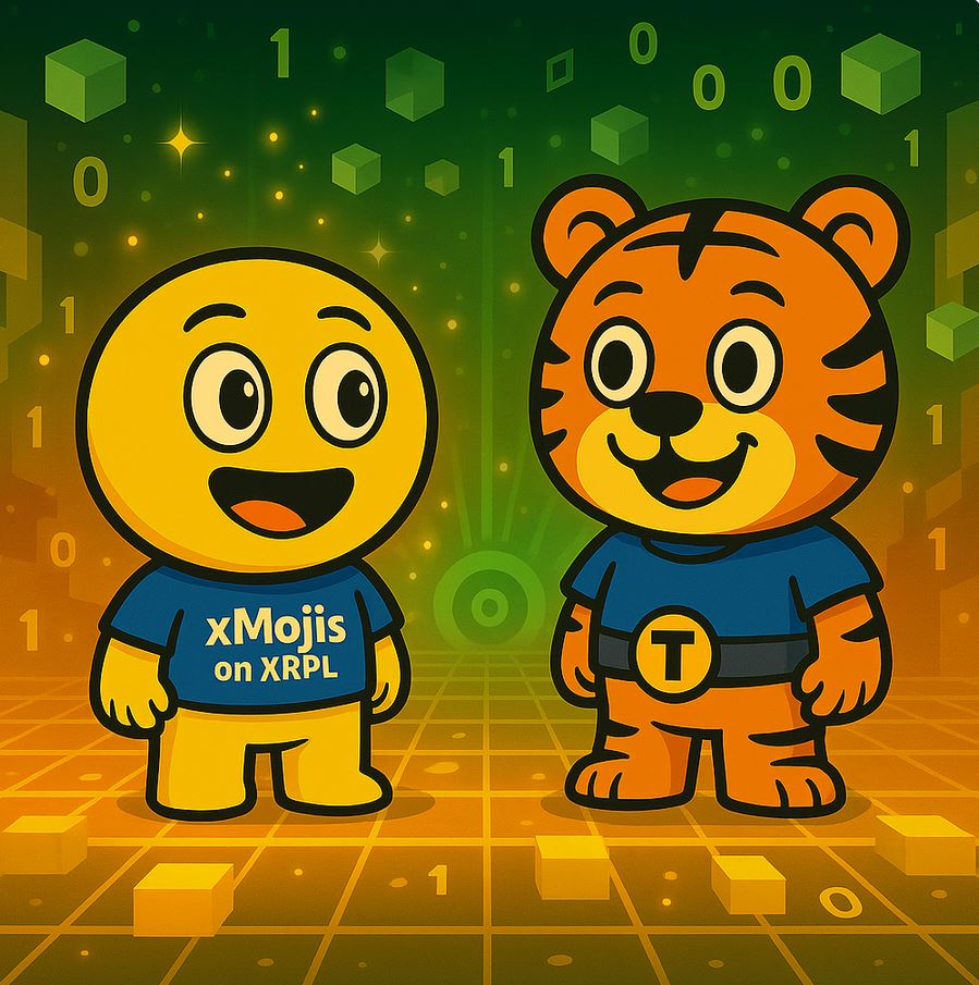 Zapp and Tiger XMOJI Characters